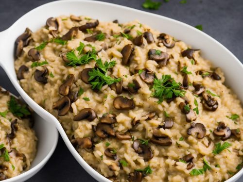 Spelt & Wild Mushroom Risotto