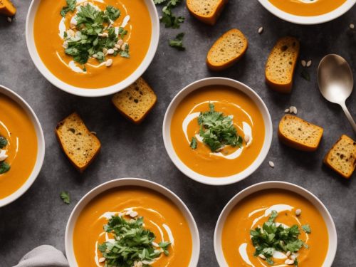 Spiced Butternut Squash Soup