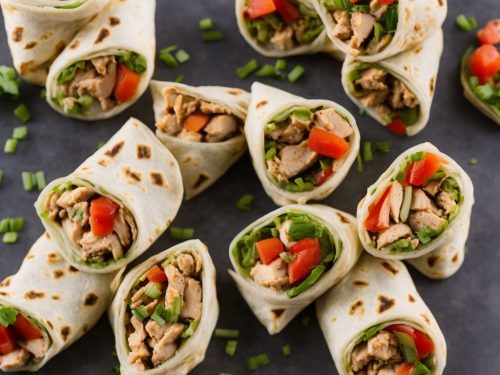 Spiced Chicken Egg Wraps