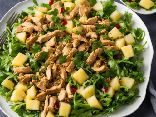 Spiced Chicken & Pineapple Salad