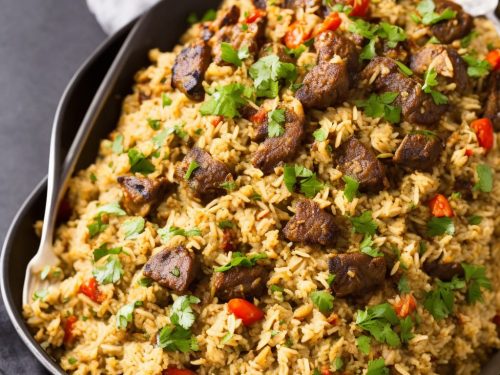 Spiced Lamb & Coconut Pilaf