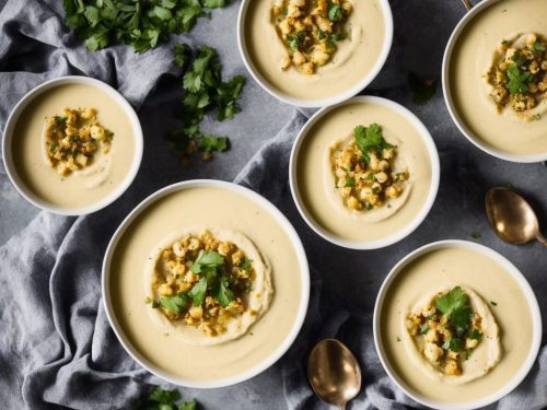 Spiced Parsnip & Cauliflower Soup