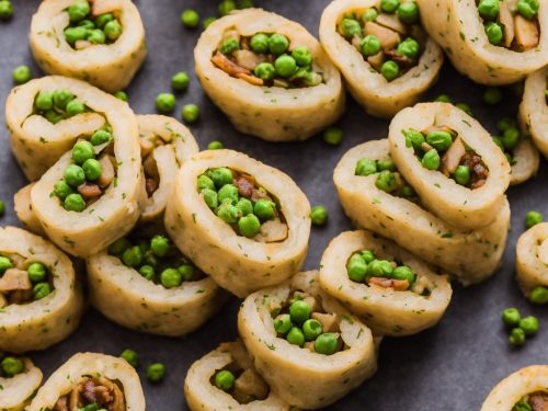 Spiced Pea & Potato Rolls