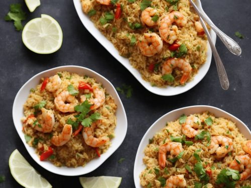 Spiced Prawn & Coconut Pilaf