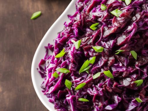 Spiced Red Cabbage with Prunes