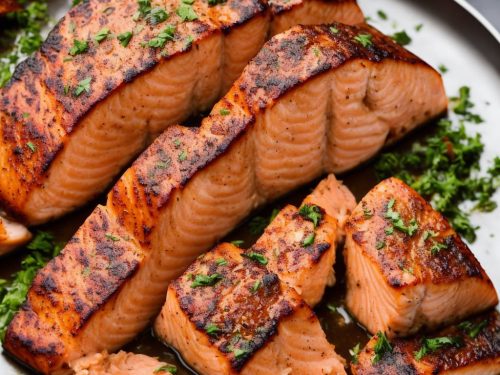 Spiced Roast Side of Salmon