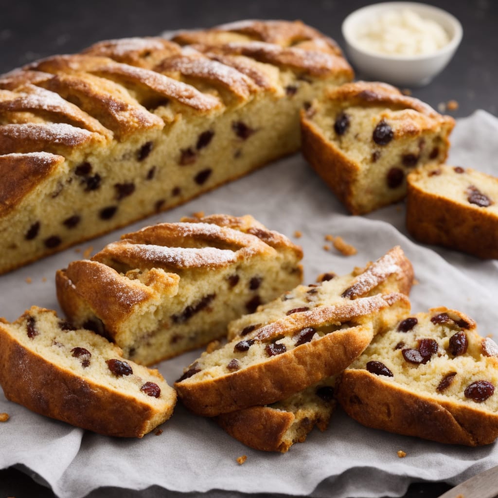 Spiced Stollen Plait