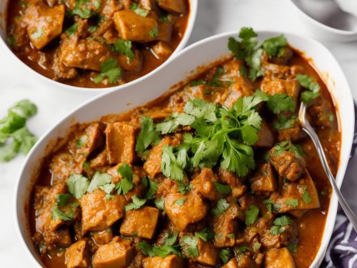 Spicy Baby Aubergine Stew with Coriander & Mint