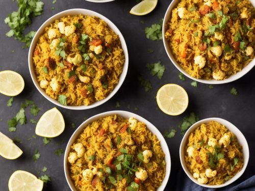 Spicy Cauliflower Pilau