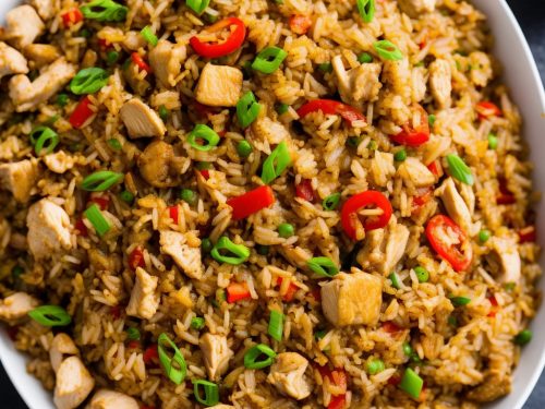 Spicy Chicken Fried Rice