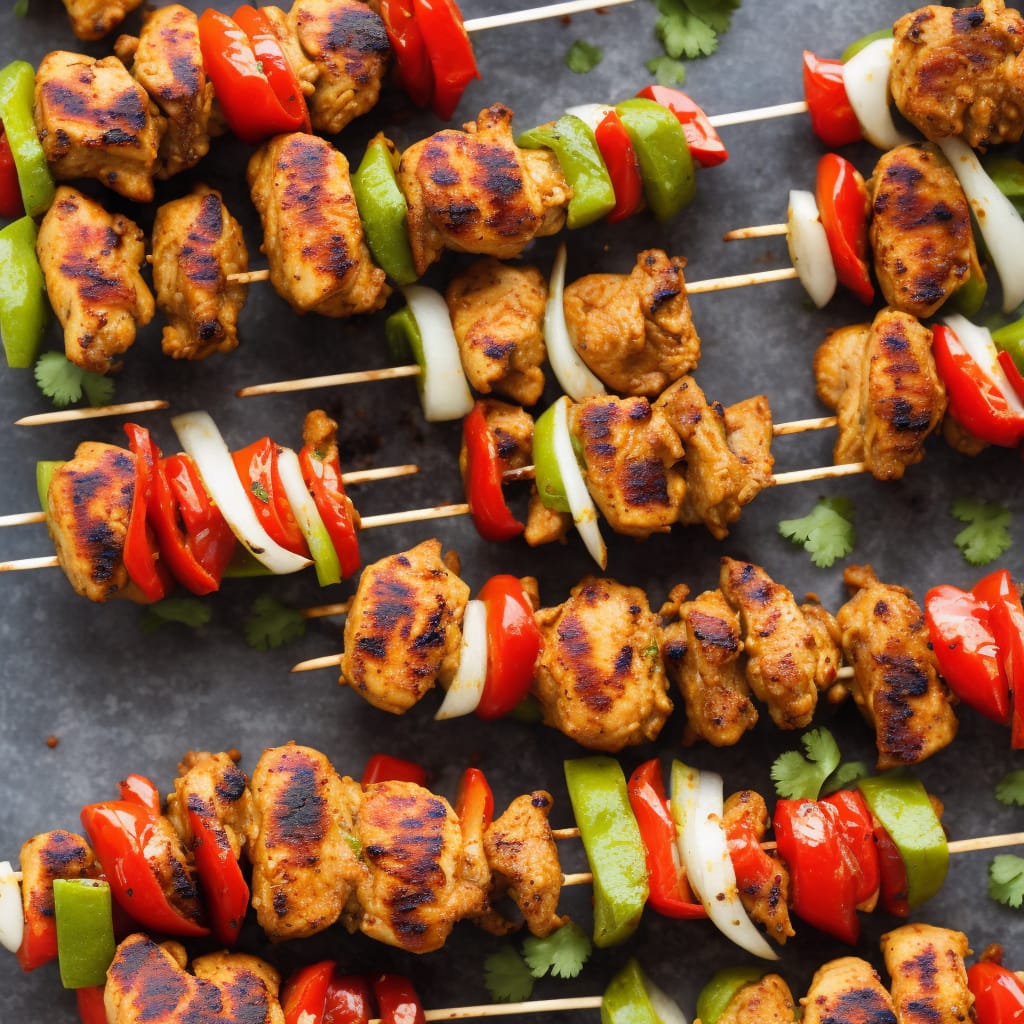 Spicy Chicken Kebabs