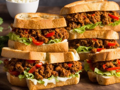 Spicy Chopped Cheese Sandwich