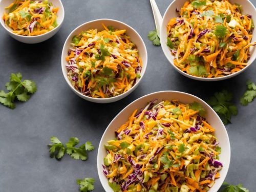 Spicy Mango Citrus Slaw