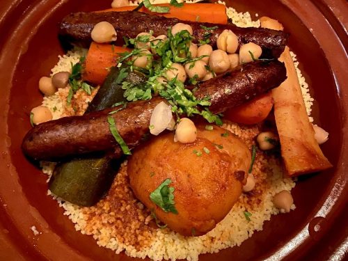 Spicy Merguez & Couscous Pot