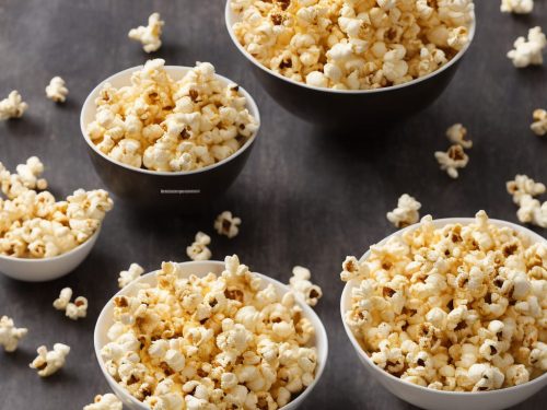 Spicy Microwave Popcorn