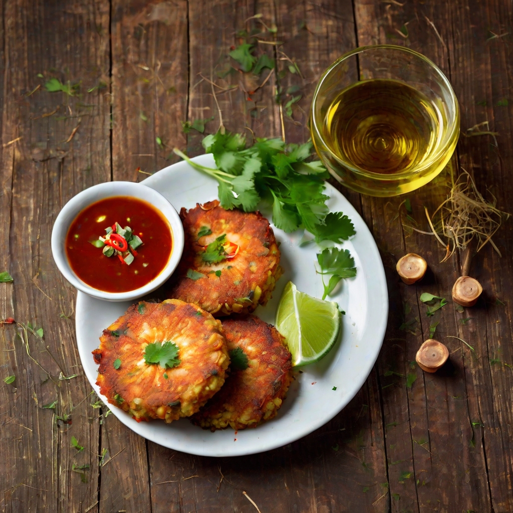 Spicy Prawn Cakes