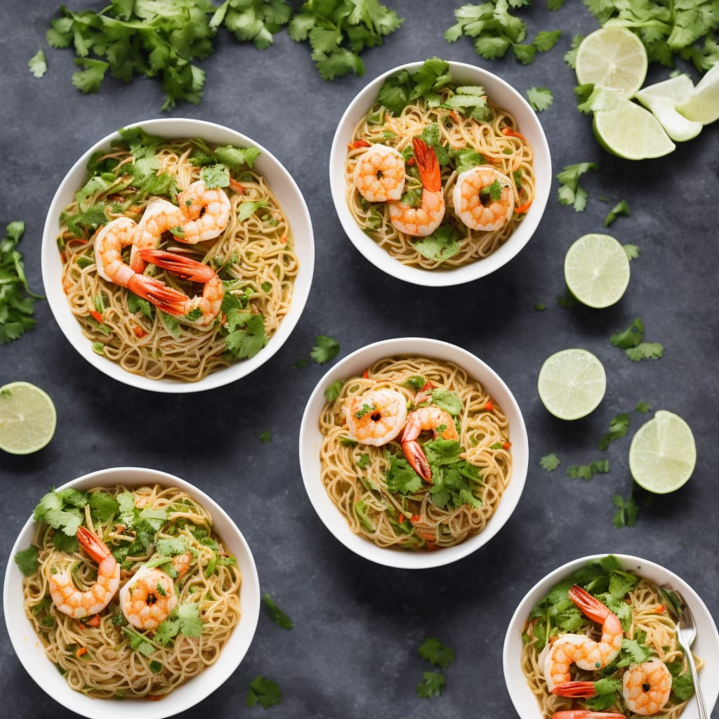 Spicy Prawn Noodle Salad