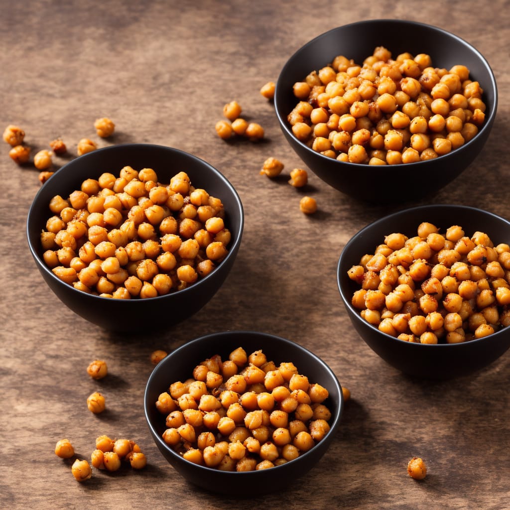 Spicy Roast Chickpeas