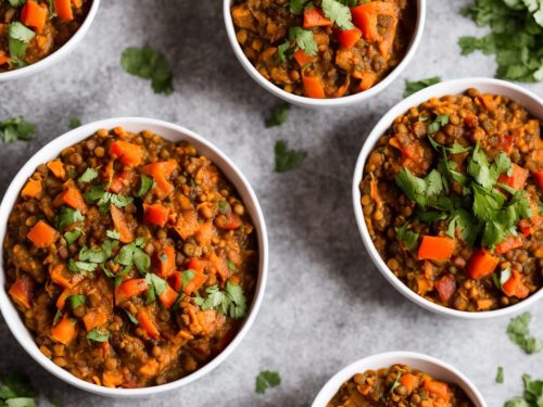 Spicy Root & Lentil Casserole