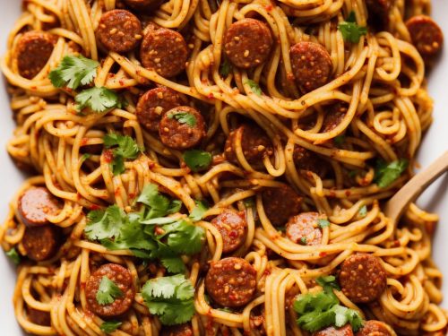 Spicy Sausage Noodles