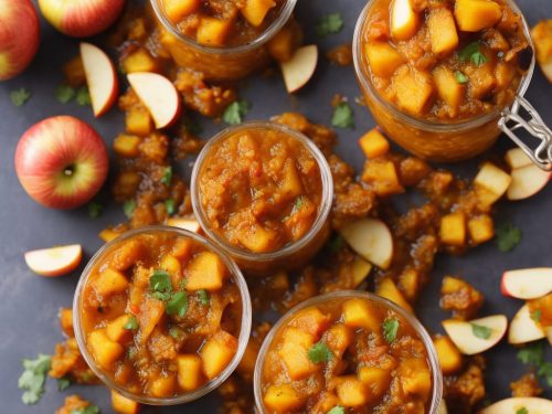 Spicy Squash & Apple Chutney