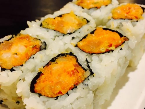 Spicy Yellowtail Sushi Roll