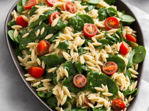 Spinach and Orzo Salad