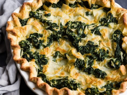 Spinach & Artichoke Filo Pie