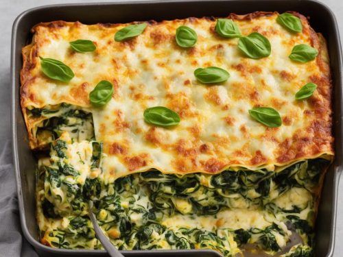 Spinach & Courgette Lasagne