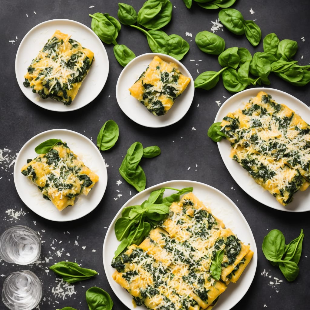 Spinach & nutmeg cannelloni