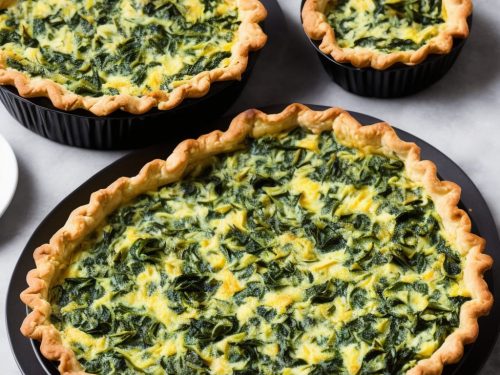 Spinach Quiche with Chicken Recipe