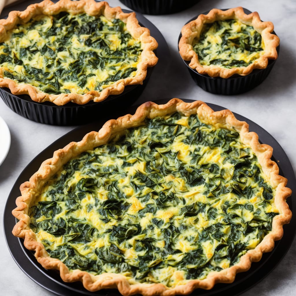 Spinach Quiche with Chicken Recipe