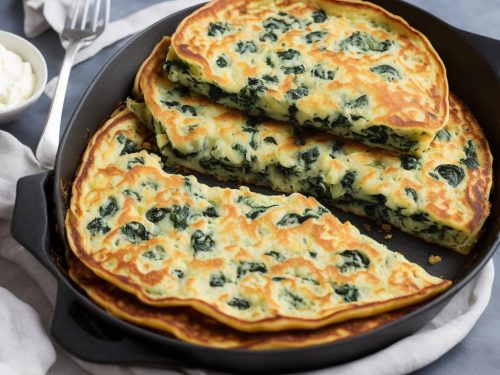 Spinach & Ricotta Pancake Bake