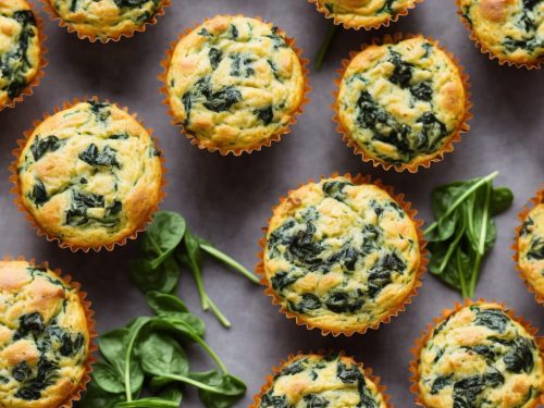 Spinach Savoury Muffins