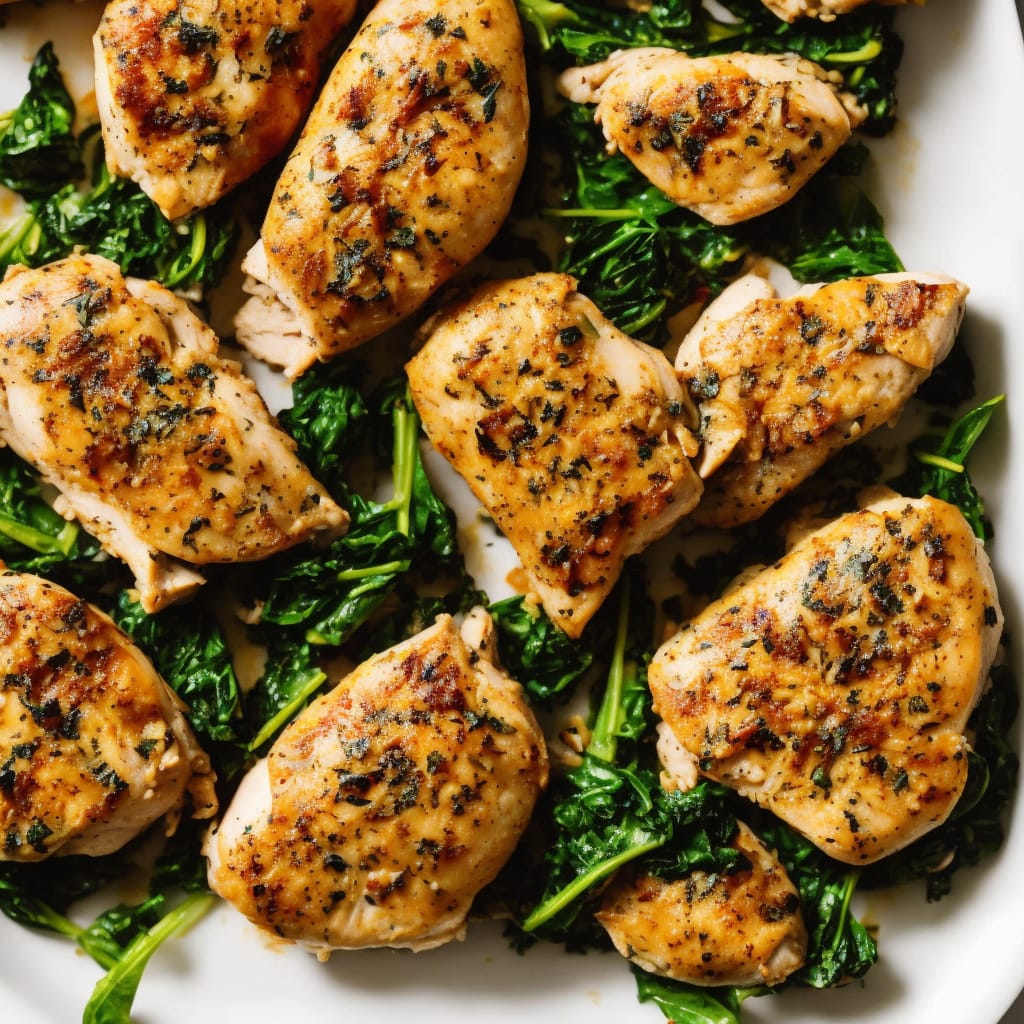 Spinach-Stuffed Chicken Breasts