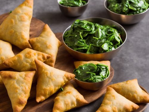 Spinach & Sweet Potato Samosas