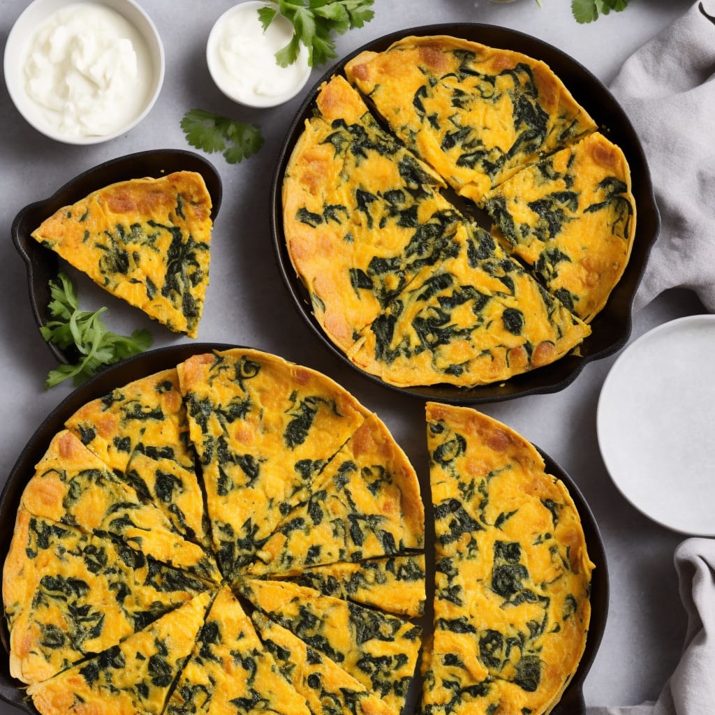 Spinach & Sweet Potato Tortilla