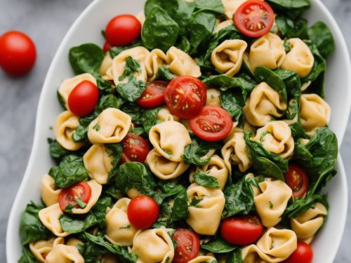 Spinach Tomato Tortellini Recipe