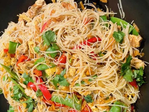 Spiralized Singapore Noodles