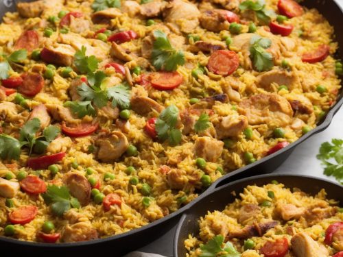 Spring Chicken Paella