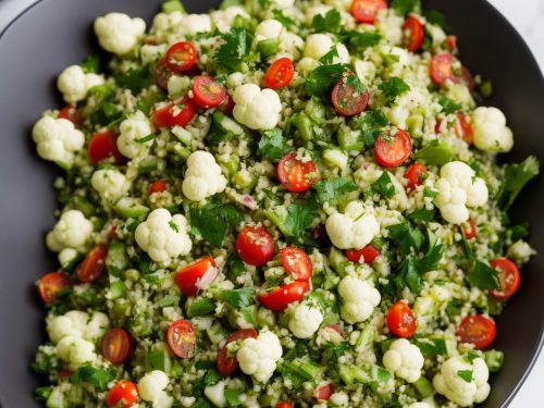 Spring Vegetable & Cauliflower Tabbouleh