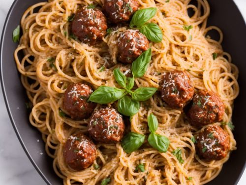 Springtime Spaghetti & Meatballs