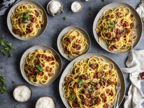 Sprout & Chorizo Carbonara