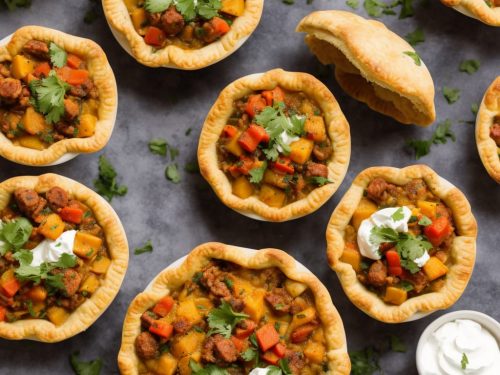 Squash & Chorizo Pot Pies