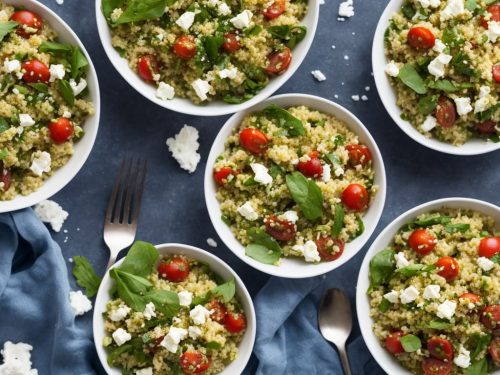 Squash, Feta & Bulgur Salad