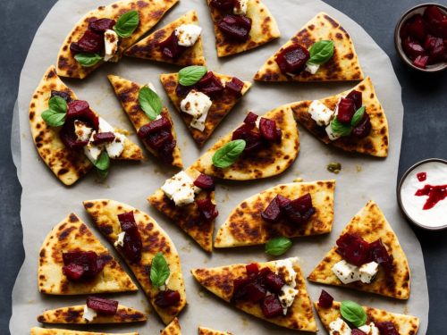 Squash & Halloumi Flatbreads with Sweet Chilli Beetroot Jam