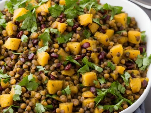 Squash & Lentil Salad