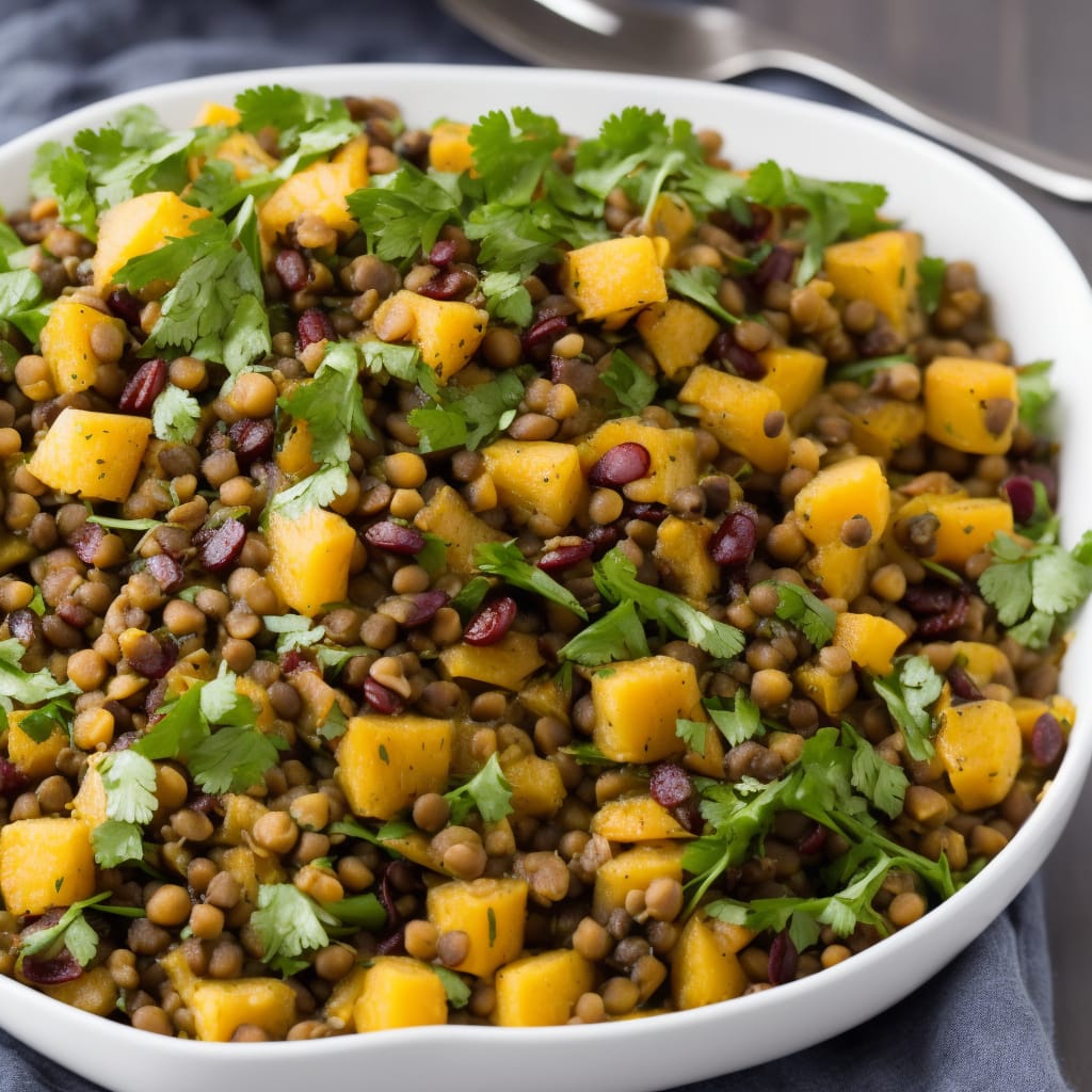 Squash & Lentil Salad