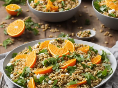 Squash, Orange & Barley Salad