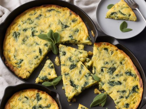 Squash, Sage & Gruyère Frittata